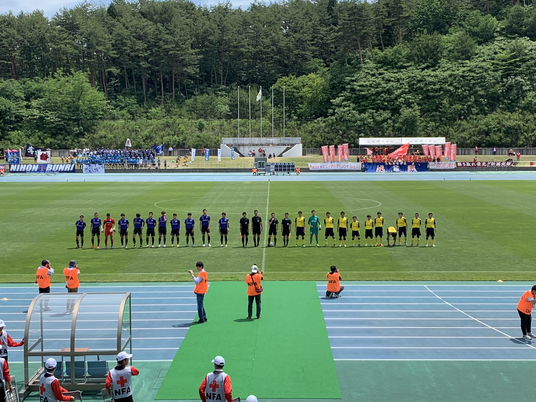 日本文理高校 北越高校 19第72回新潟県高等学校総合体育大会サッカー競技 決勝 新潟県の高校サッカー プリンスリーグ北信越