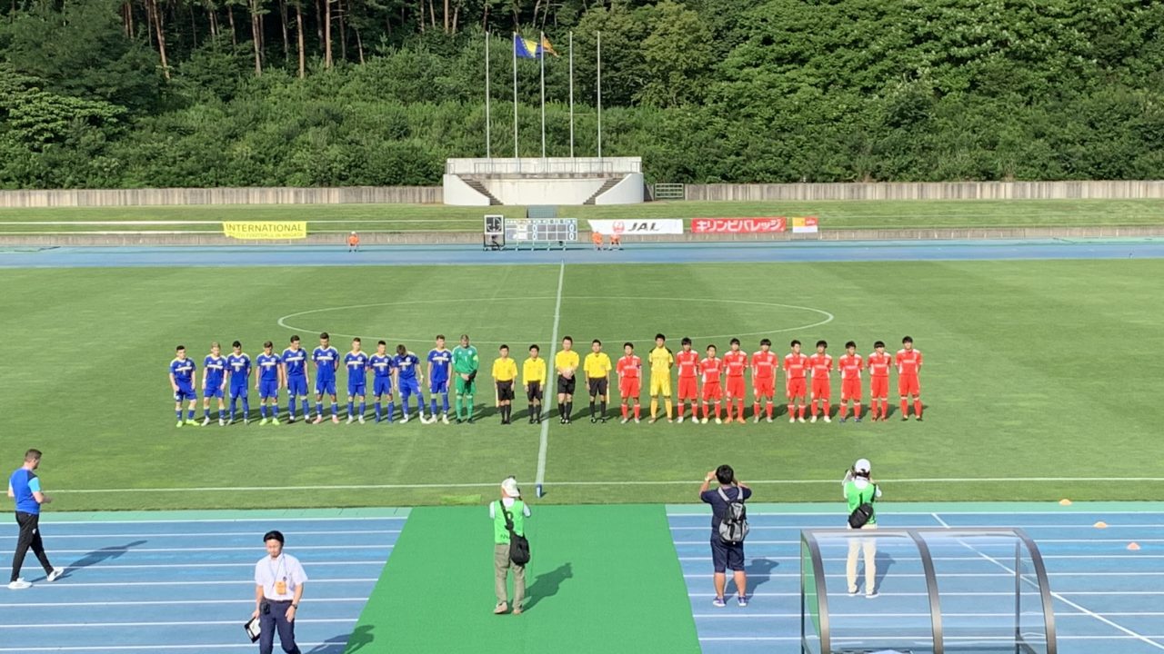 26 U 17ボスニア ヘルツェゴビナ代表 U 17新潟選抜 19第23回国際ユースサッカーin新潟 新潟県の高校サッカー プリンスリーグ北信越