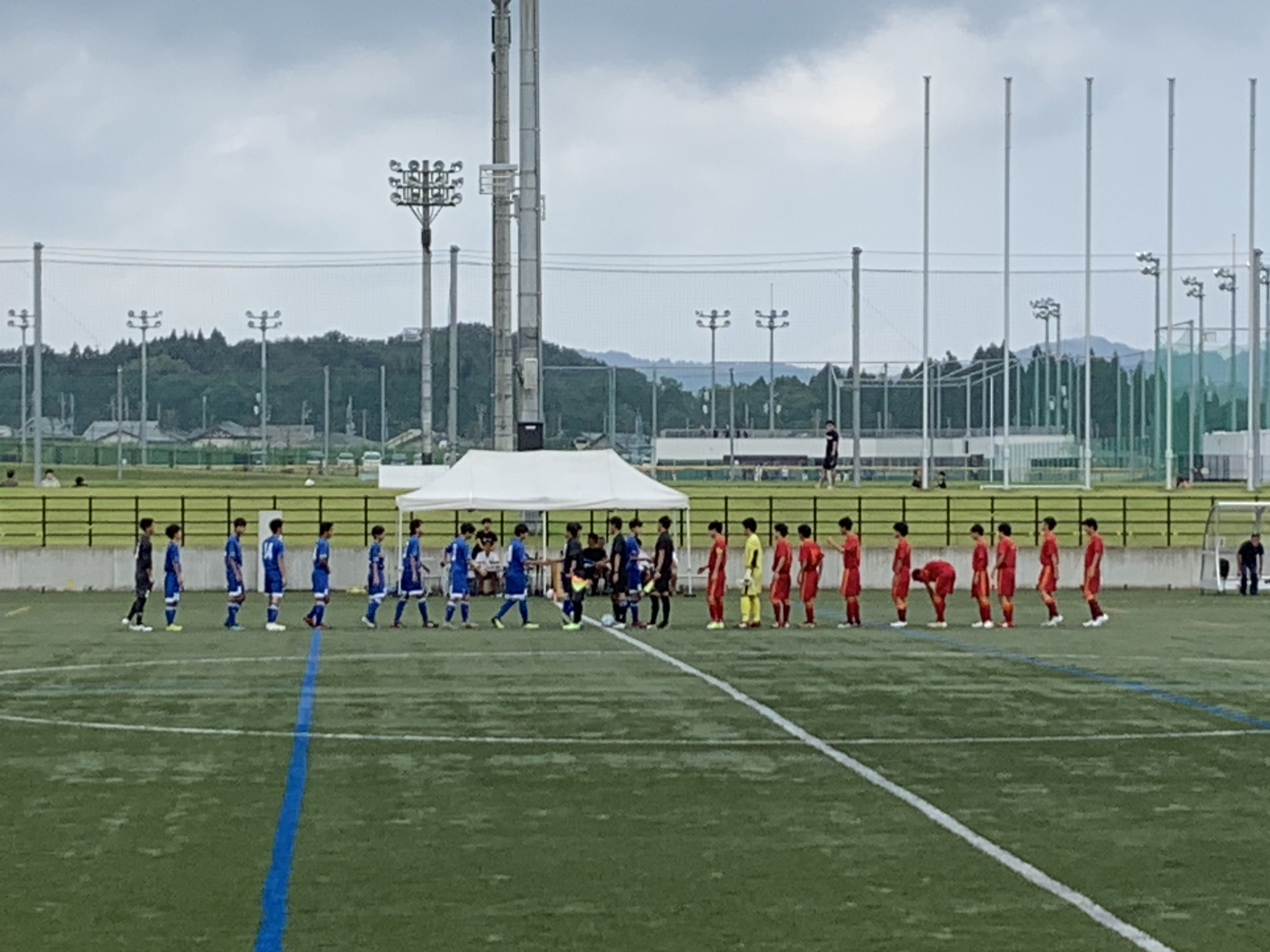 30 中越高校ー三条商業高校 19第98回高校サッカー選手権新潟県大会 2回戦 トキさかの森