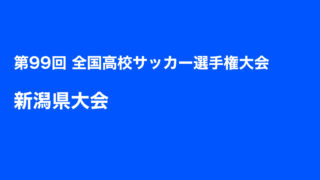 優勝は帝京長岡 2種 年度 令和2年度 第99回全国高校サッカー選手権大会 新潟県大会 トキさかの森 新潟の高校サッカー